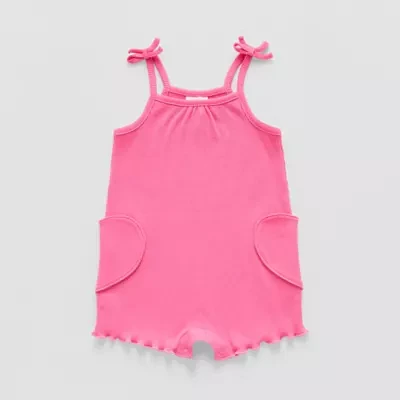 Okie Dokie Baby Girls Sleeveless Romper