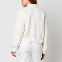 Liz Claiborne Lightweight Womens Bomber Jacket