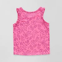 Okie Dokie Toddler & Little Girls Round Neck Tank Top