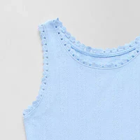 Thereabouts Little & Big Girls Scoop Neck Tank Top