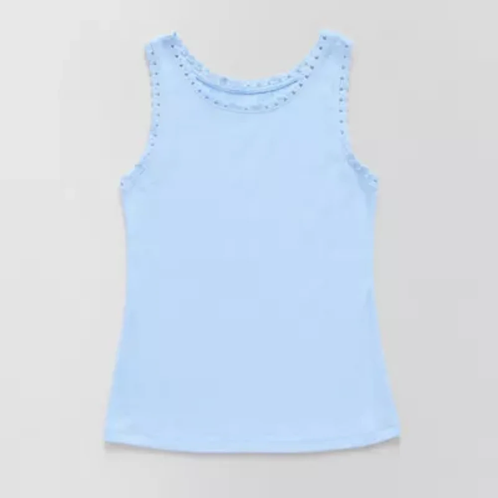 Thereabouts Little & Big Girls Scoop Neck Tank Top