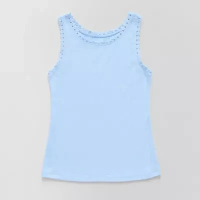 Thereabouts Little & Big Girls Scoop Neck Tank Top