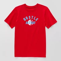 Xersion Little & Big Boys Crew Neck Short Sleeve Graphic T-Shirt