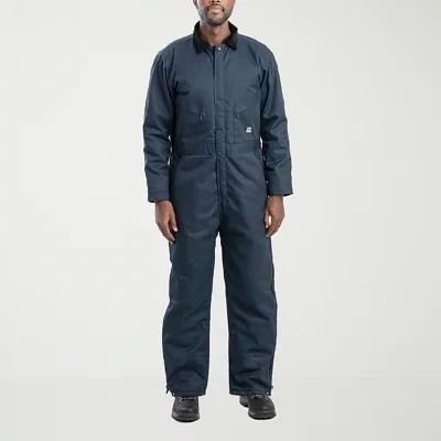 Berne Heritage Mens Insulated Long Sleeve Workwear Coveralls