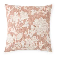 Linden Street Floral Square Throw Pillows