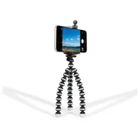 GPX TPD78B 7 in. Bendable Tripod with 10-Section Legs and Slip-Resistant Grips