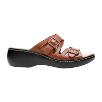 Clarks Womens Delana Liri Slide Sandals