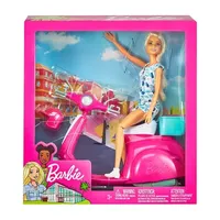 Barbie Doll And Scooter