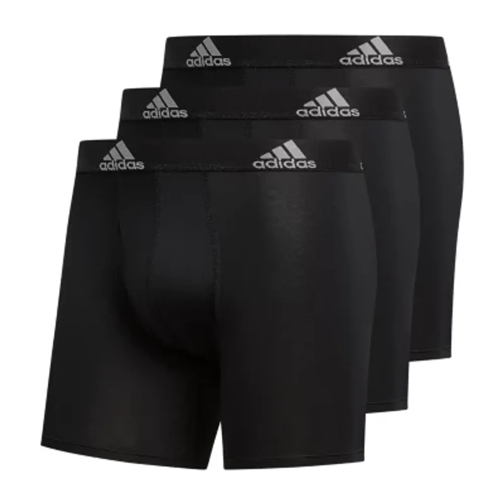 adidas Performance Mens 3 Pack Boxer Briefs