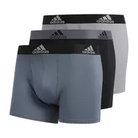 adidas Performance Cotton Mens 3 Pack Trunks