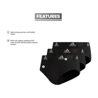 adidas Cotton 3 Pack Briefs