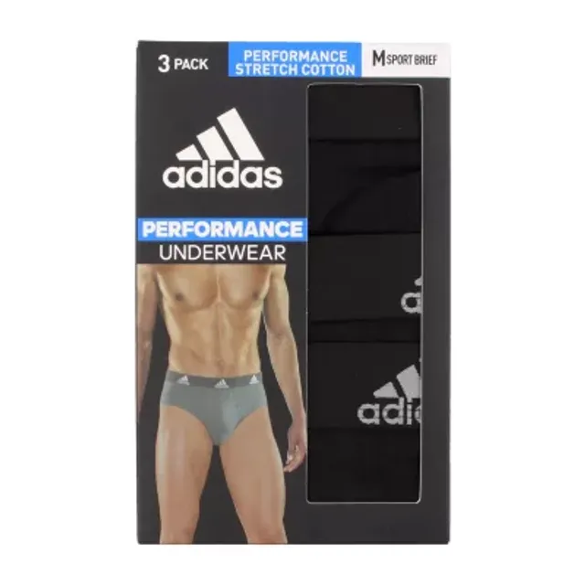 adidas Cotton Mens 3 Pack Boxer Briefs - JCPenney