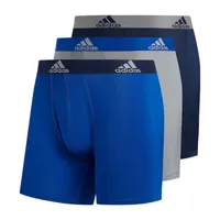 adidas Performance Mens 3 Pack Boxer Briefs