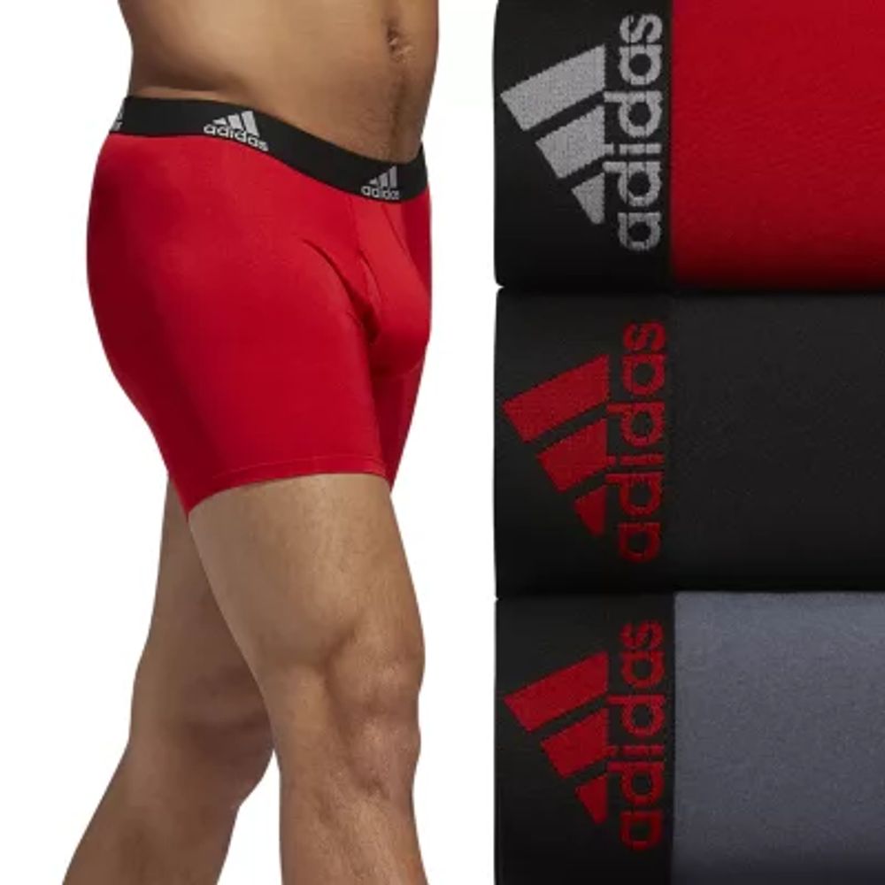 adidas Performance Mens 3 Pack Boxer Briefs