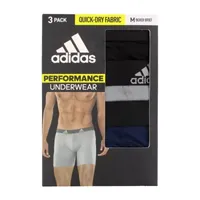 adidas Performance Mens 3 Pack Boxer Briefs