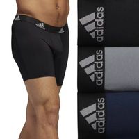 adidas Performance Mens 3 Pack Boxer Briefs