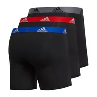 adidas Performance Big and Tall Mens 3 Pack Boxer Briefs