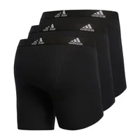 adidas Cotton Mens 3 Pack Boxer Briefs