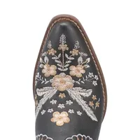 Dingo Women's Wildflower Leather Round Toe Mules