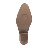 Dingo Women's Wildflower Leather Round Toe Mules