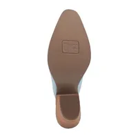 Dingo Women's Wildflower Leather Round Toe Mules