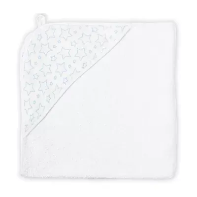 3 Stories Trading Company Baby Stars Muslin Hooded Towel