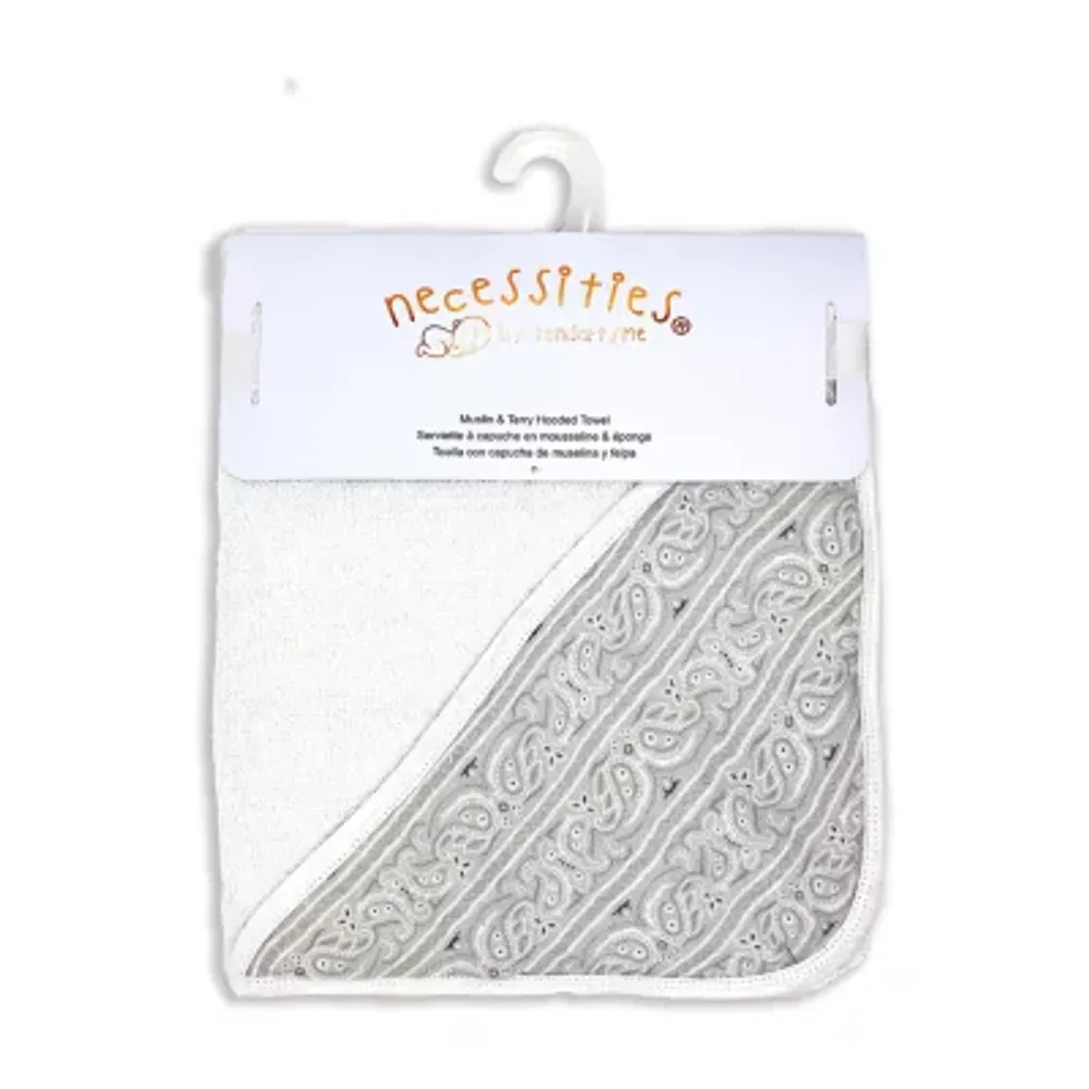 3 Stories Trading Company Baby Paisley Muslin Hooded Towel