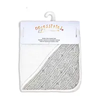 3 Stories Trading Company Baby Paisley Muslin Hooded Towel