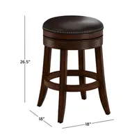 Tillman Backless Swivel Counter Stool