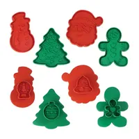 R&M International Llc Christmas 4-pc. Cookie Stampers