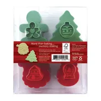 R&M International Llc Christmas 4-pc. Cookie Stampers