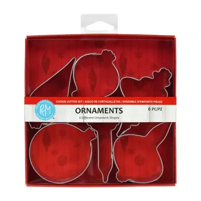 R&M International Llc Ornaments 6-pc. Cookie Cutters