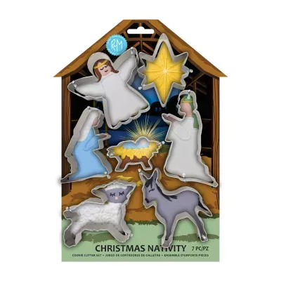 R&M International Llc Christmas Nativity 7-pc. Cookie Cutters