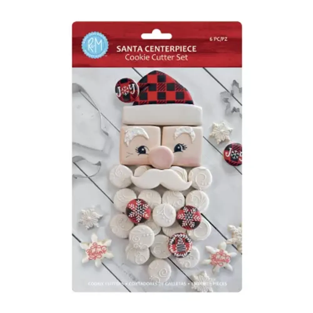 R&M International Llc Santa Centerpiece 6-pc. Cookie Cutters