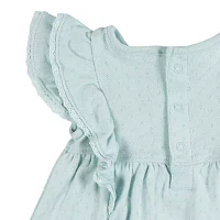 Gerber Baby Girls 2-pc. Short Sleeve Ruffled A-Line Dress