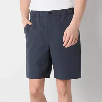 Stylus Mens 10" Pull On Seersucker Deck Short