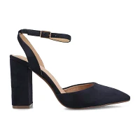 Journee Collection Womens Tyyra Block Heel Pumps