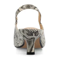 Journee Collection Womens Paulina Pointed Kitten Heel Pumps
