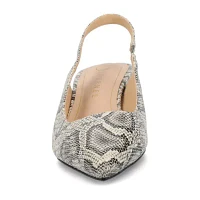 Journee Collection Womens Paulina Pointed Kitten Heel Pumps