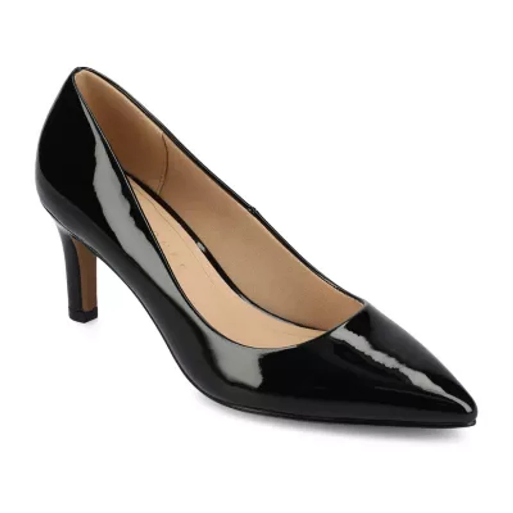 Journee Collection Womens Scylee Pointed Toe Stiletto Heel Pumps