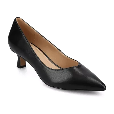 Journee Collection Womens Pammie Kitten Heel Pumps