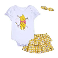 Disney Baby Girls 3-pc. Winnie The Pooh Skirt Set