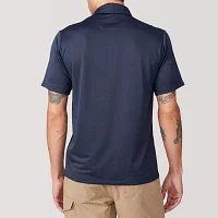 Free Country Mens Short Sleeve Polo Shirt