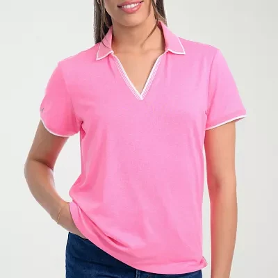 Antigua Spring 2025 Womens Short Sleeve Polo Shirt