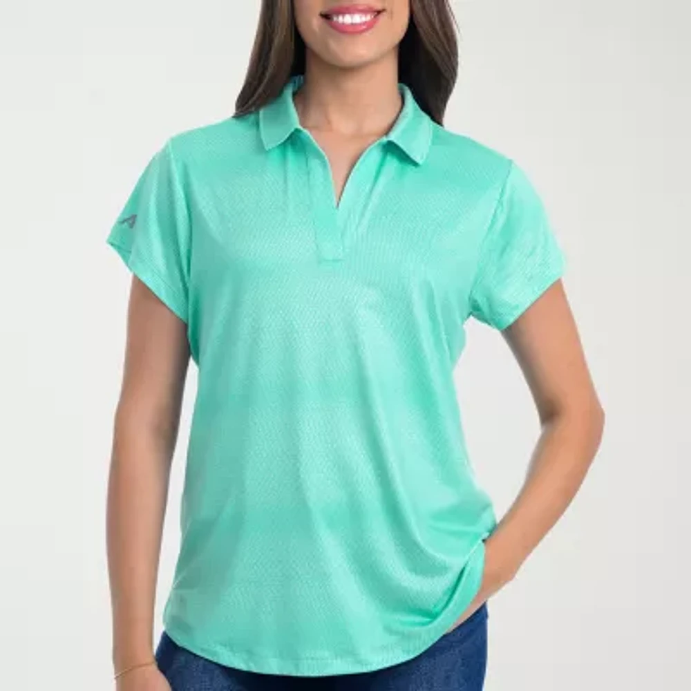 Antigua Spring 2025 Womens Short Sleeve Polo Shirt