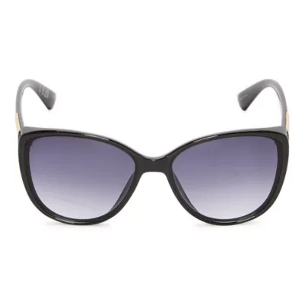 Liz Claiborne Elija Womens Cat Eye Sunglasses
