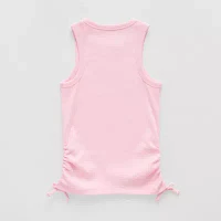 Thereabouts Little & Big Girls Round Neck Tank Top