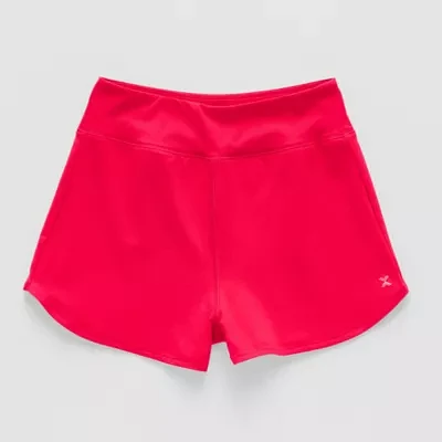 Xersion Little & Big Girls Stretch Fabric Mid Rise Pull-On Short
