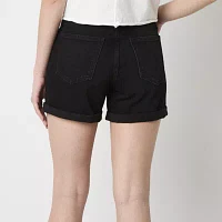 Arizona Womens High Rise Short-Juniors