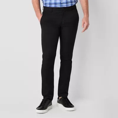 St. John's Bay Performance Mens Slim Fit Flat Front Pant